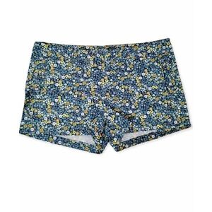 Women's plus size flower print twill Shorts  size 18